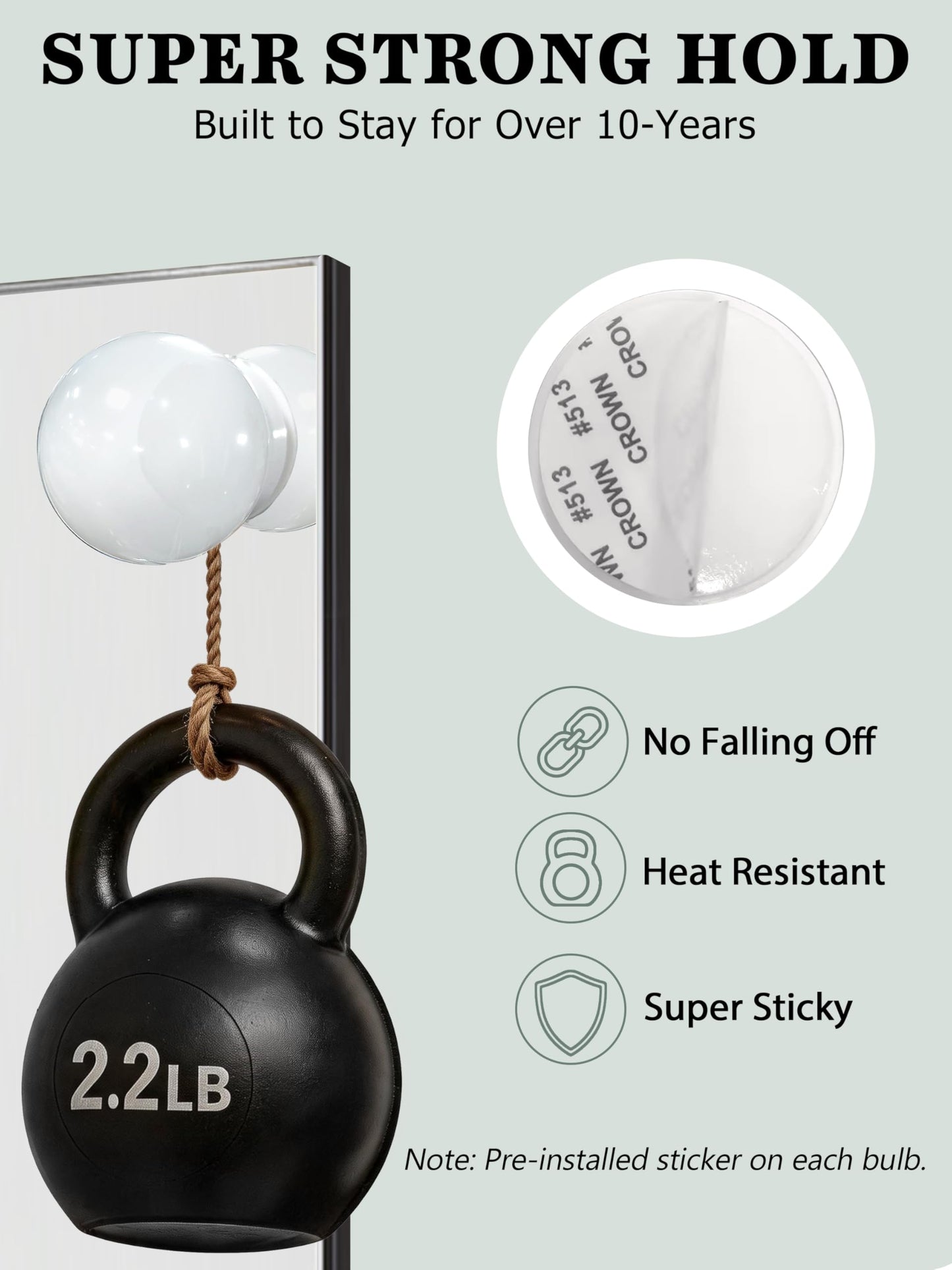 Waneway 14 Bulb Vanity Lights for Mirror, Plug-in Power Adapter & Touch Dimmer, 6,000K, 1350 Lumens (Mirror Not Included)