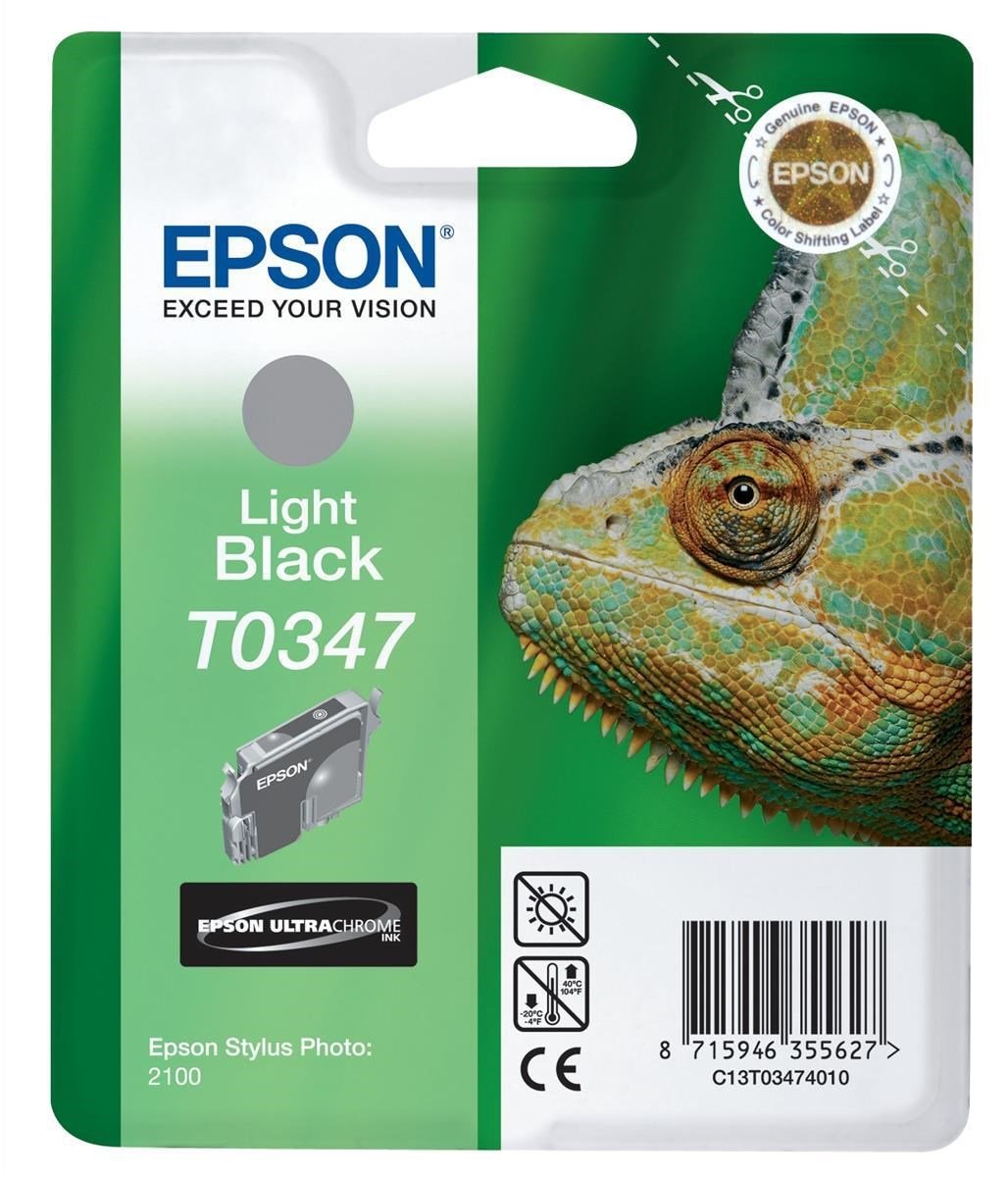Epson Stylus Photo Printer Original Ink Inkjet Print Cartridge T0347 Light Black