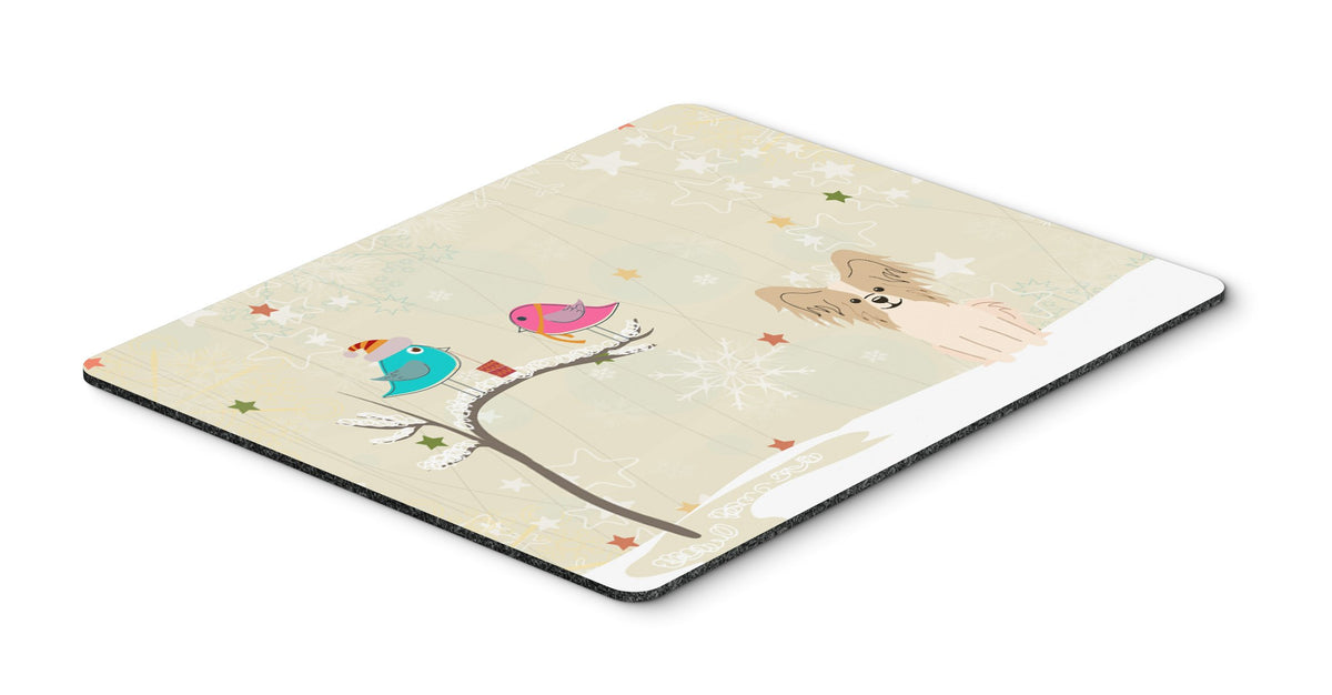 Caroline's Treasures BB2549MP Between Friends Papillon - Sable and White Mouse Pad, Hot Pad or Trivet for Home Office Gaming Working Computers Laptop