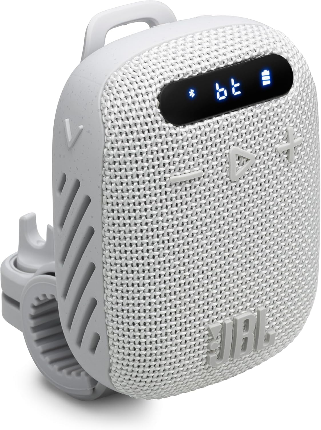 JBL Wind 3 FM Bluetooth Handlebar Speaker (Gray) (Renewed)