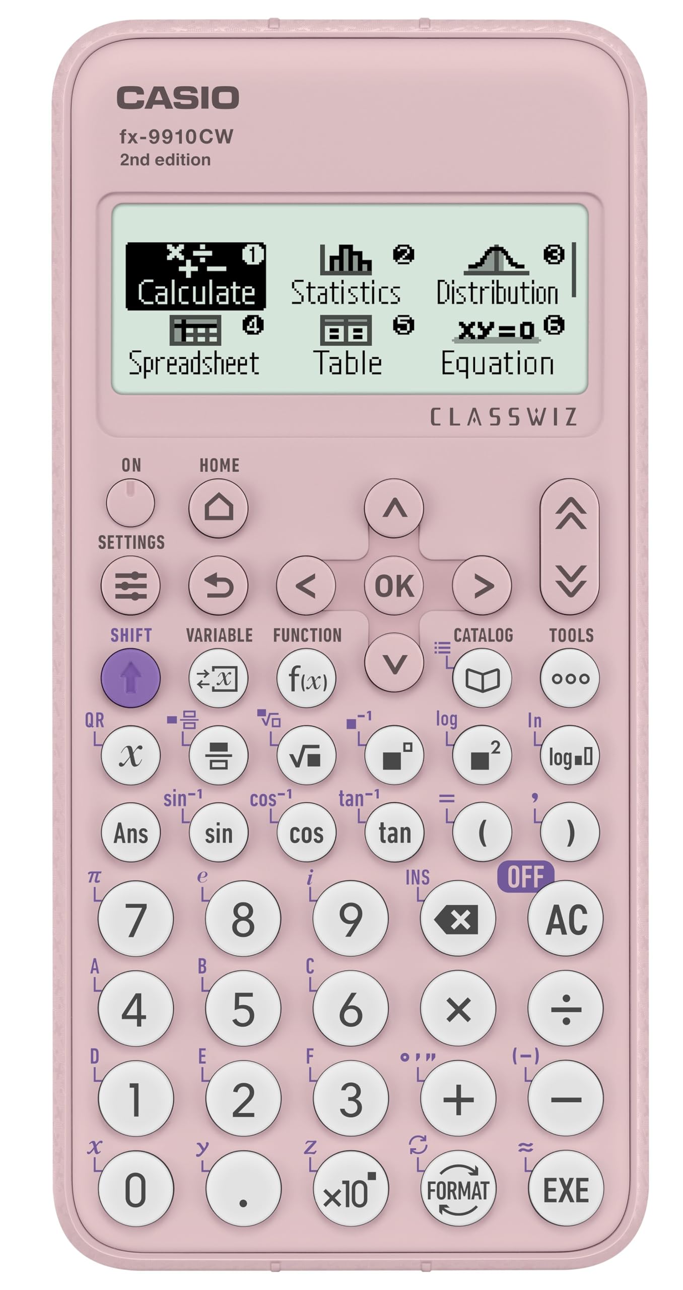 Casio FX-9910CW-PK-W-IT Scientific Calculator