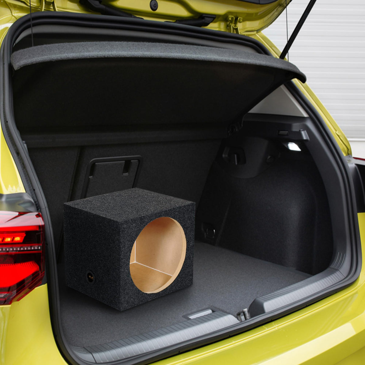 Q Power HD112 12" Single Sealed Heavy-Duty Car Audio Subwoofer Enclosure