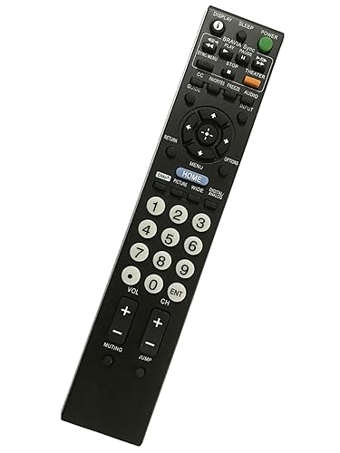 Replacement Remote Control for Sony TV KDL-46Z5100 KDL-40XBR9 KDL-52XBR9 KDL-52XBR10 Bravia LCD HDTV