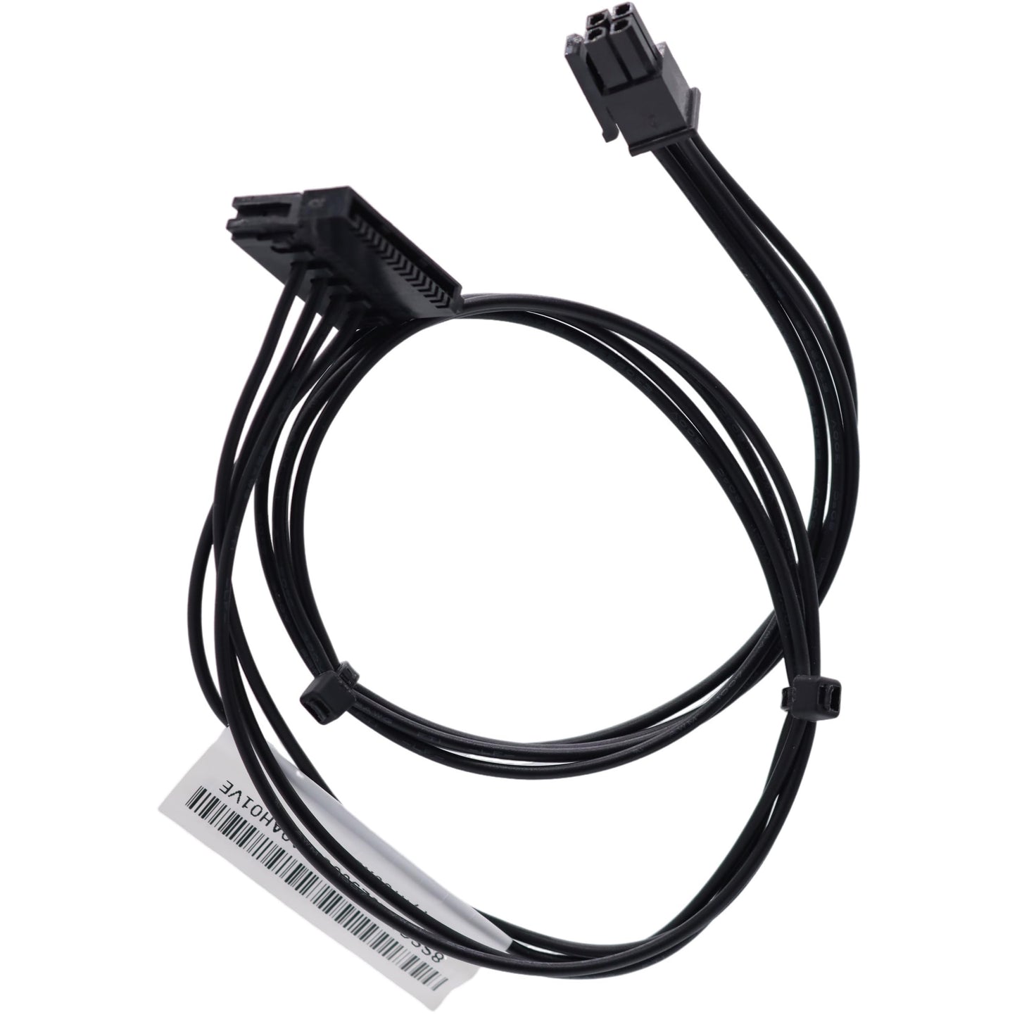 Deal4GO 35cm Mini 4-pin to 1 SATA HDD Power Cable 00XL188 Replacement for Lenovo ThinkCentre M710q M720T M720s M920s 17IAB7 510A-15ABR, Black