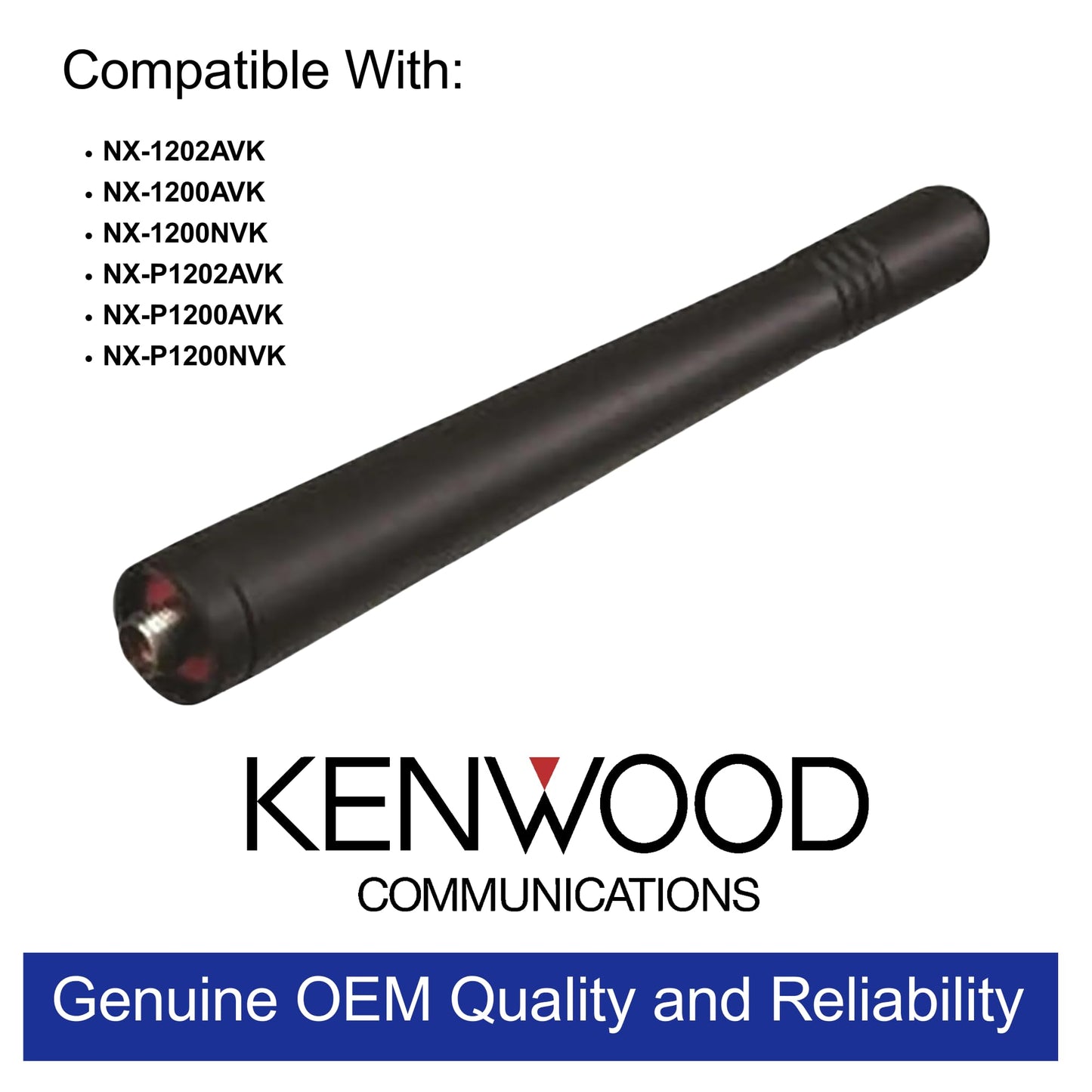 Kenwood VHF Low Profile Antenna (KRA-22M)