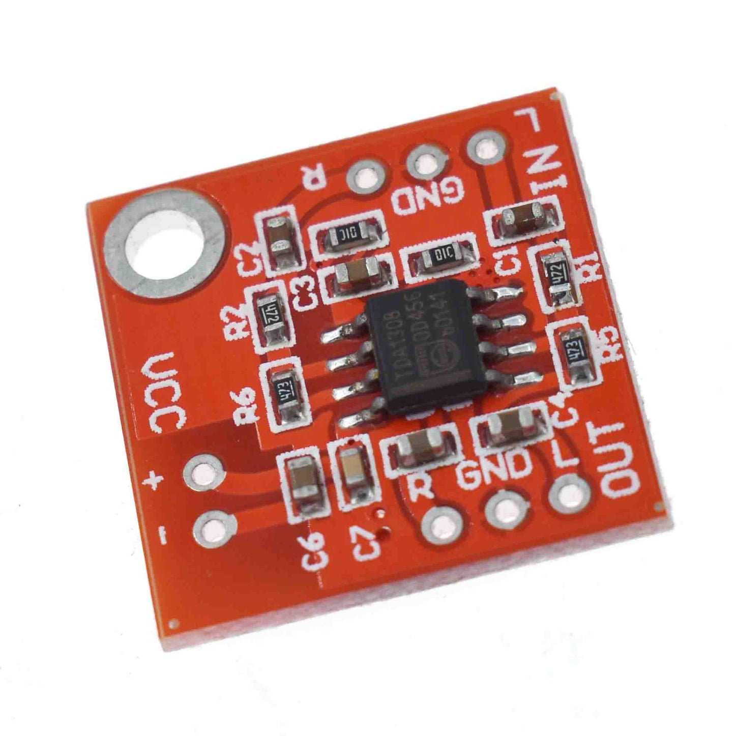 Stereo TDA1308 Headphone Amplifier Board Headset Amp Preamplifier Board Module 3V-6V