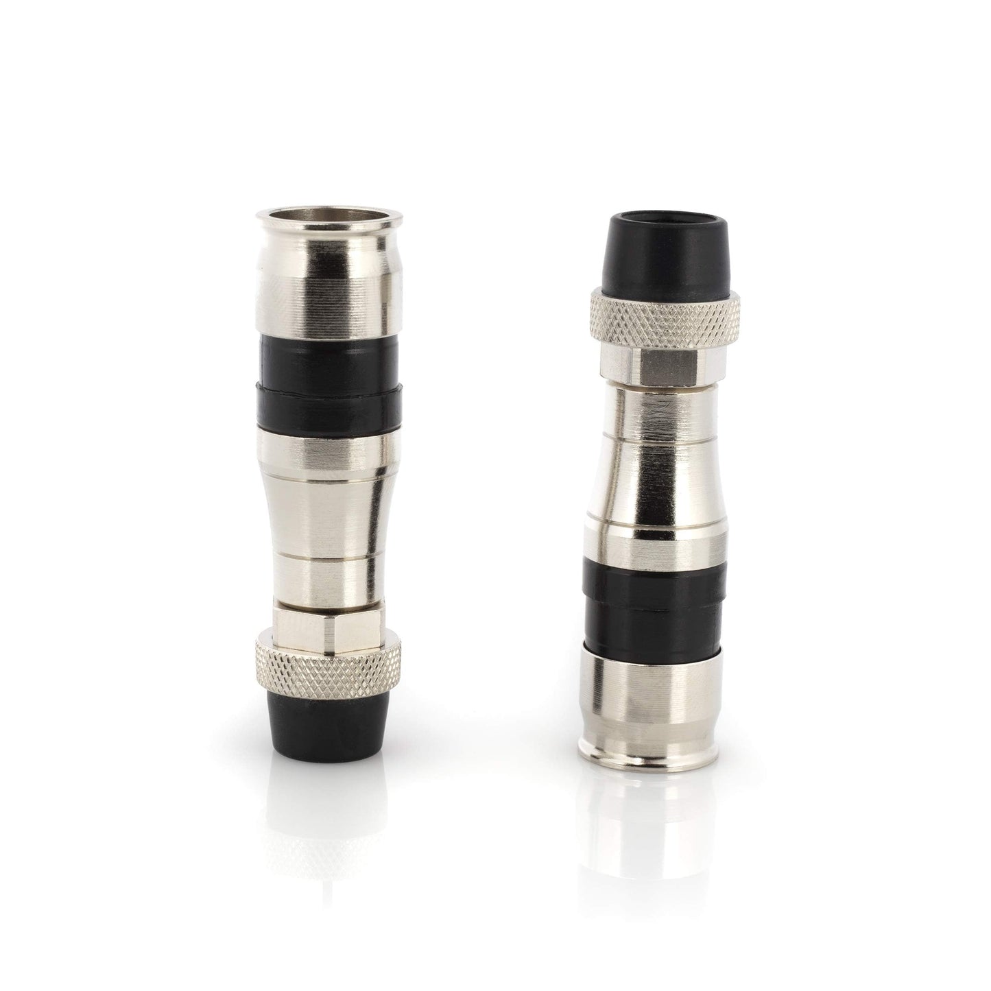THE CIMPLE CO Coaxial Cable Compression Fitting Connector - for RG11 Coax Cable - with Weather Seal O Ring, Weather Boot, and Water Tight Grip (4