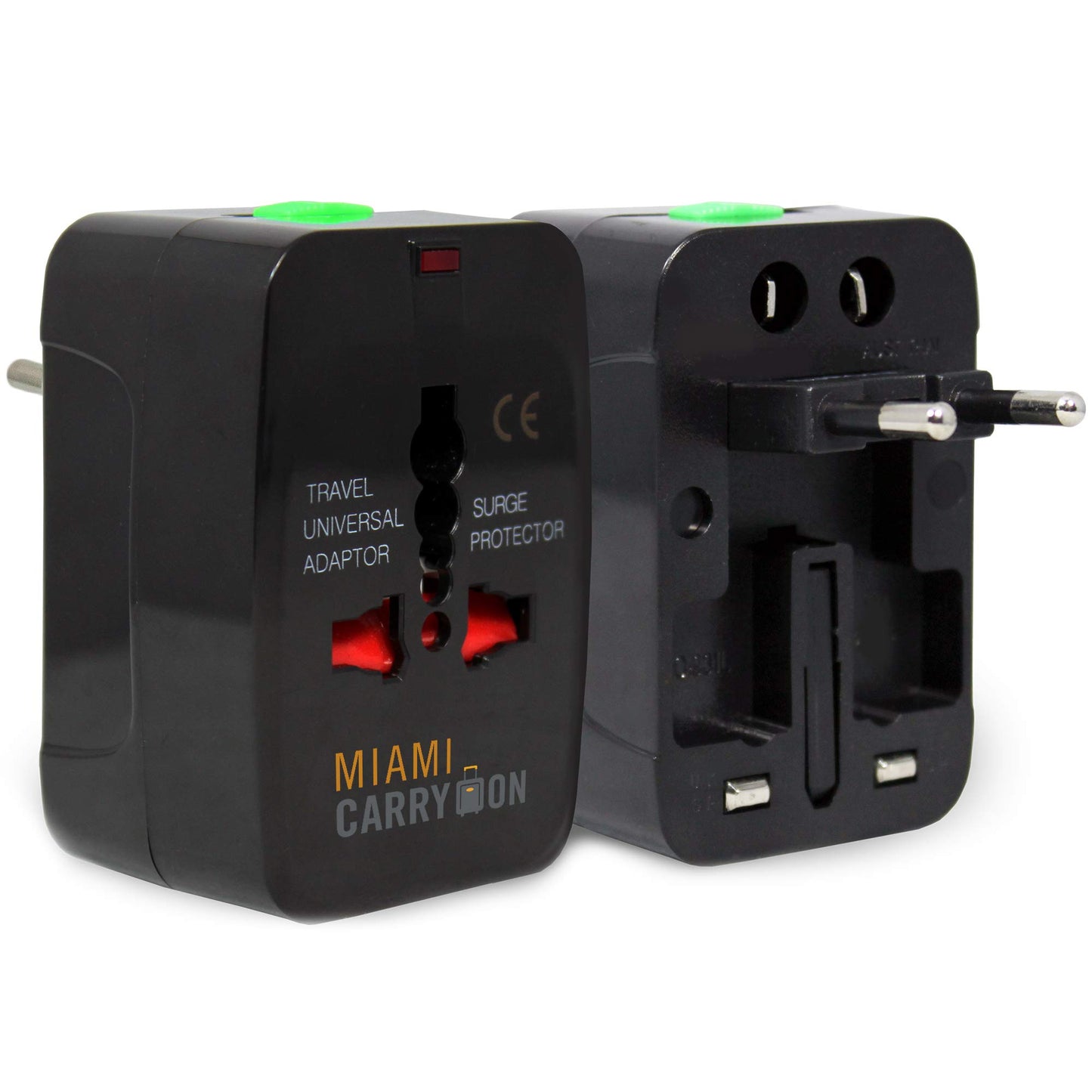 Naftali Universal Travel Adaptor, Black