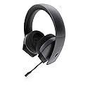 Alienware 7.1 PC Gaming Headset AW510H-Dark: 50mm Hi-Res Drivers - Noise Cancelling Mic - Multi Platform Compatible(PS4,Xbox One,Switch) via 3.5mm