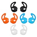 ALXCD Ear Gel for iPhone Earpods, Ear Buds Tips, 4 Pair Anti-Slip Soft Silicone Replacement Earbud Tips for Earphone of iPhone7 SE 6s iPhone 6s Plus