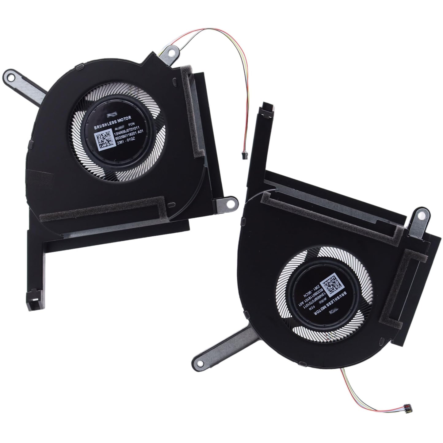 Deal4GO 12V CPU Cooling Fan w/GPU Graphics Fan Replacement for ASUS FX507 FA507 FX707 FA707 FA507RF FA507RC FX507ZM-ES74 FA507NU-DS74