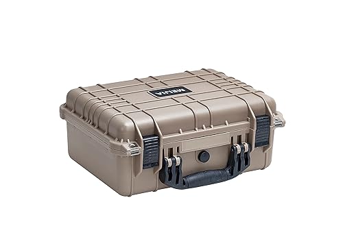 MEIJIA Portable All Weather Waterproof Protective Case,Hard Case,Camera Case With Customized Fit Foam,Fit Use