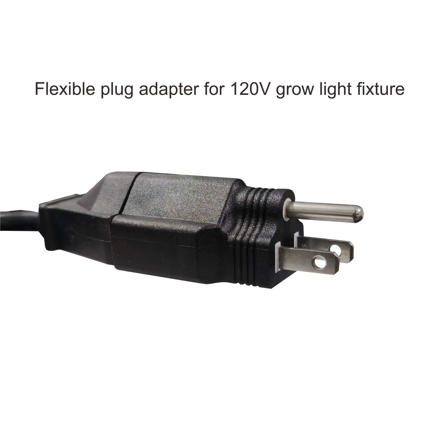 BloomGrow 240V to 120V US Power Plug Adapter 6-15P to 5-15R US Plug Adapter Electrical Converter for US (2 PCS)