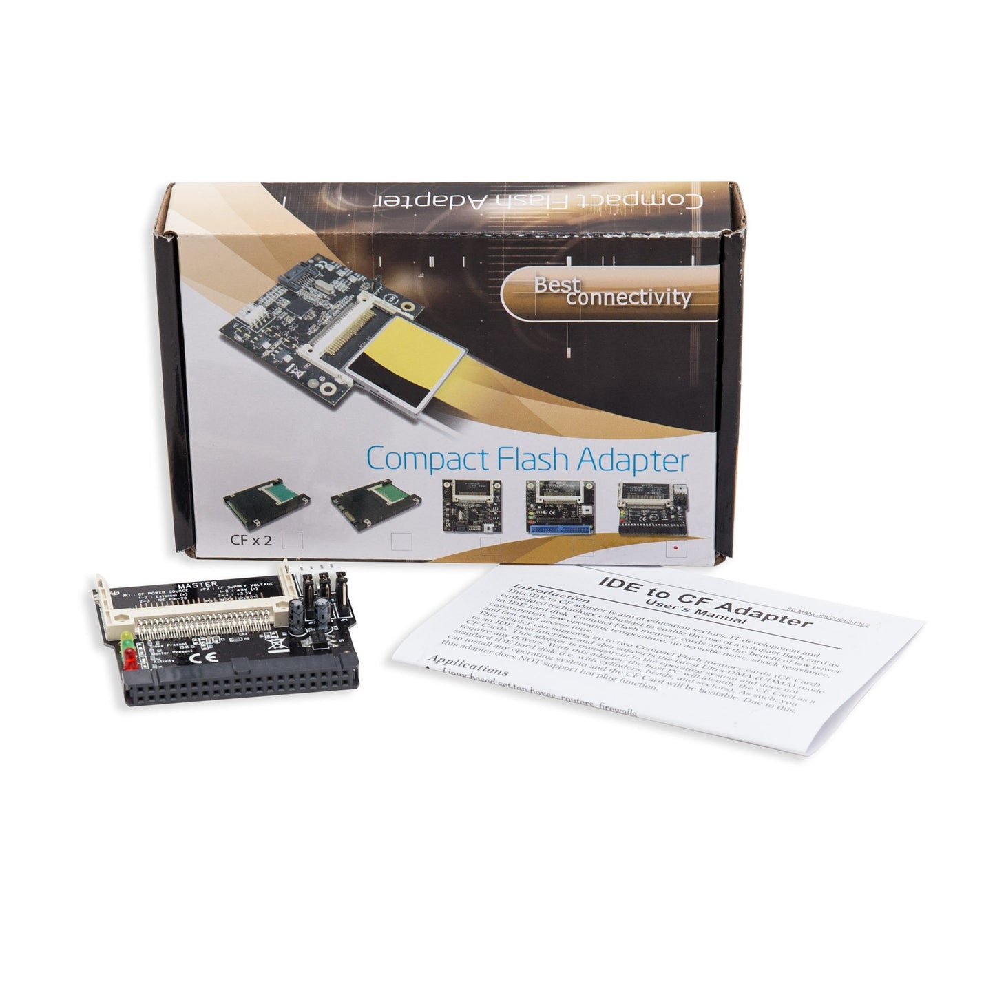 IDE to Compact Flash Adapter, Direct Insertion Mode SD-CF-IDE-DI