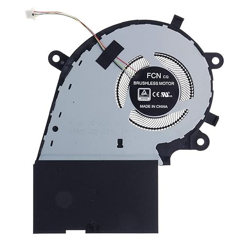 TRADOCK CPU Cooling Fan for Asus ROG Strix Laptops, 5V 2.5W, 4000RPM, 41dB, 7mm Width, 3-Pin Connector, Compatible with G531GV, G531GU, G712LU