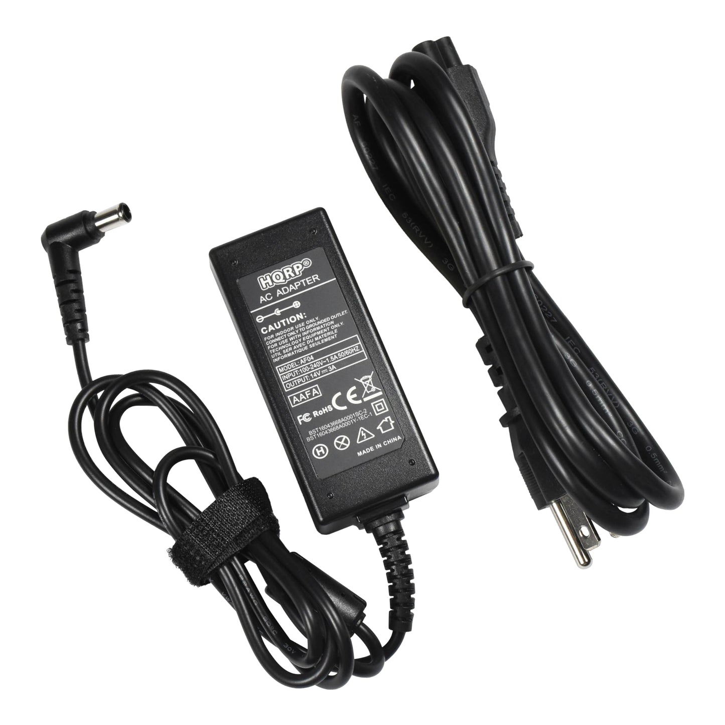 HQRP 14V AC Adapter Compatible with Samsung XL2370 XL-2370 S24B350 TFT LCD Monitor Power Supply Cord Adaptor Sync-Master
