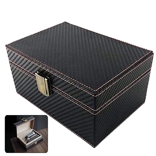 AtfArt Faraday Box for Car Keys Signal Blocker Box, Carbon Fiber, Small (11.5*9.5*6.5cm)