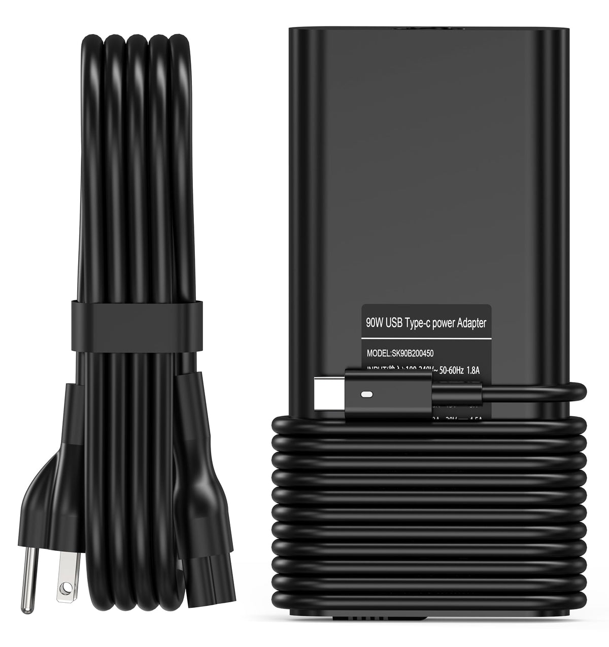 DJW 90W USB C Laptop Charger Replacement for Dell XPS 13 15 9500 17 9700 Latitude 3400 3500 5289 5300 Latitude 7420 7320 7390 2in1 Precision 3540 3470