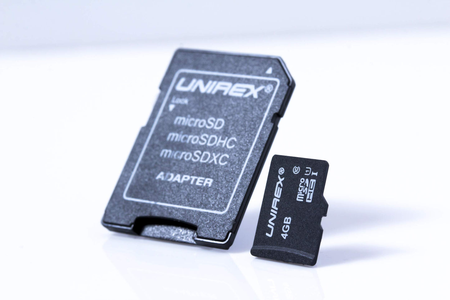Unirex Micro SD Card with SD Adapter (MSD-042)