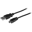 StarTech.com 10 ft. (3 m) USB to Micro USB Cable - USB 2.0 A to Micro B - Black - Micro USB Cable (UUSBHAUB10)