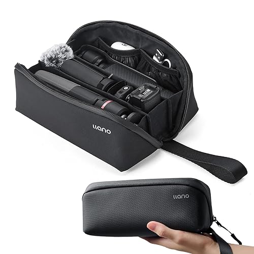 llano Carrying Case bag for DJI Osmo Pocket 3 Creator Combo,Portable Travel Storage Handbag Cover,Lightweight Protective Pouch for Camera