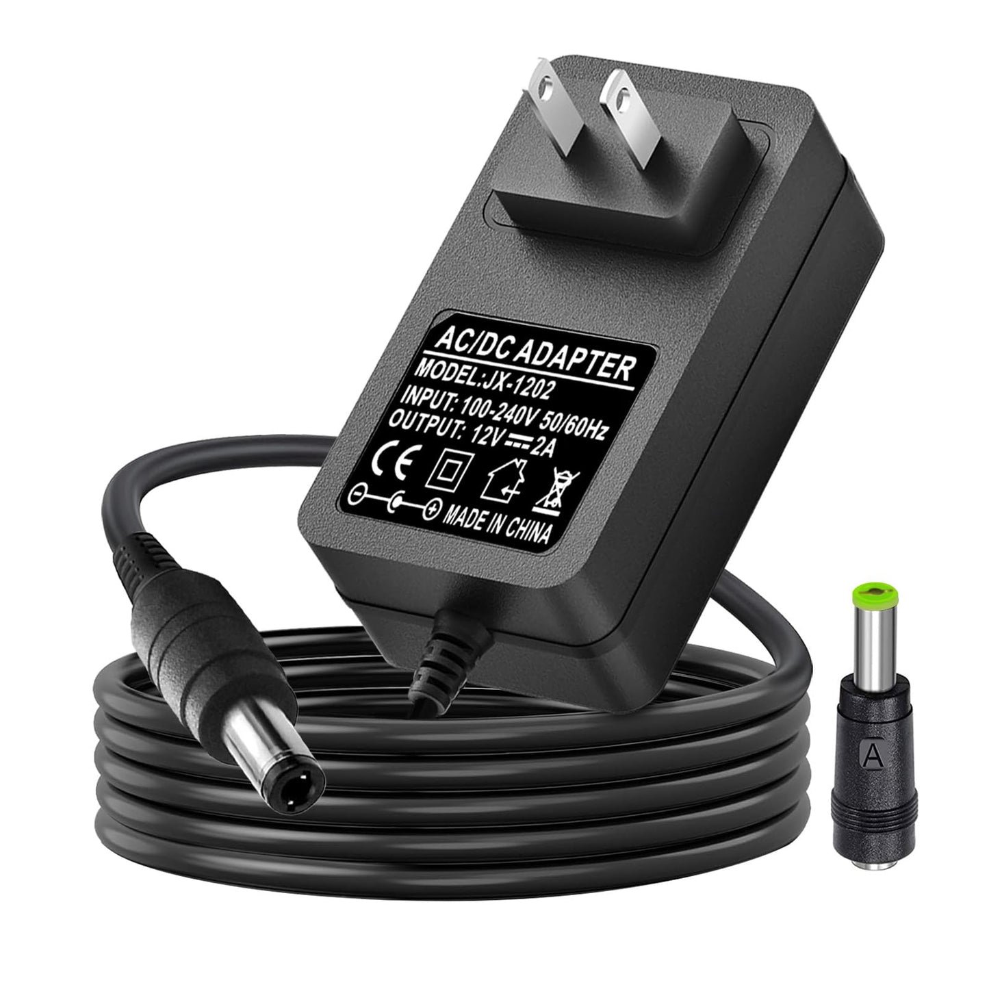 12V AC/DC Casio Keyboard Charger Power Adapter Compatible for Casio Keyboard WK-1600 WK-1800 WK-1630 WK-3000 WK-3000D WK-3200 WK-3300 WK-3500 WK-3800…