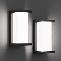 Rosykite Outdoor Porch Lights 3000K 40000K 5000K 3 Colors Selectable, LED Outdoor Light Fixtures Wall Mount 2 Pack, Super Bright 1500lm Aluminum