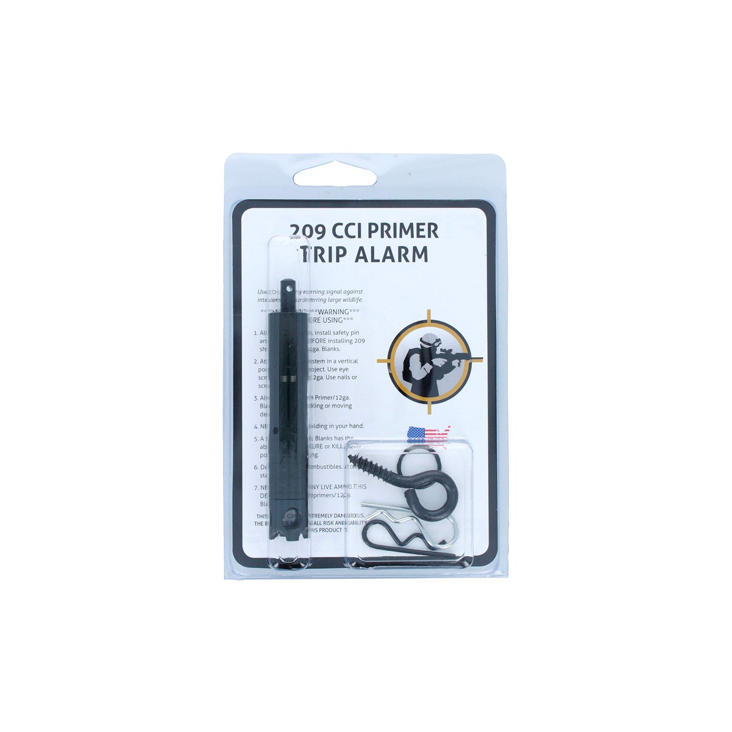 Alarm Signaling Device - The Booby-Trap Alarm Signaling Device can Alert You When trespassers are on Your Property