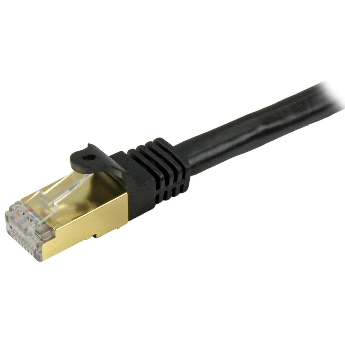 StarTech 25ft Cat6a Snagless Ethernet Cable, Black (C6ASPAT25BK)