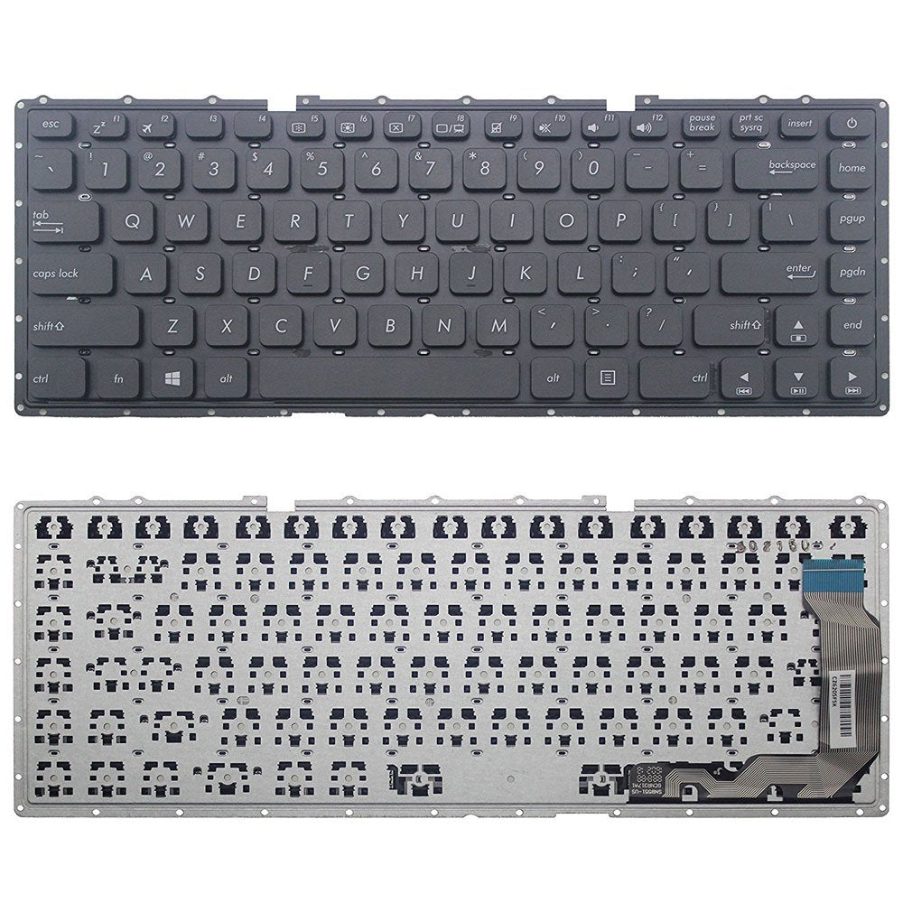 New Laptop Keyboard (Without Frame) Replacement for ASUS X441 X441S X441SA X441SC X441U X441UA A441 A441U A441UV A441UA A441S A441SC A441SA, US Layout