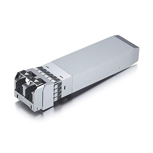 10Gtek 10GBase-SR SFP+ Transceiver, 10G 850nm MMF, up to 300 Meters, Compatible with Mellanox MFM1T02A-SR