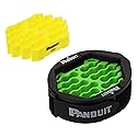 Panduit CBOT24K Tak-Ty Cable Organizing Tool Kit, Manage Up to 24 Cables, Includes Jacket Cover, Hook & Loop Fastener, 2 Organizing Inserts