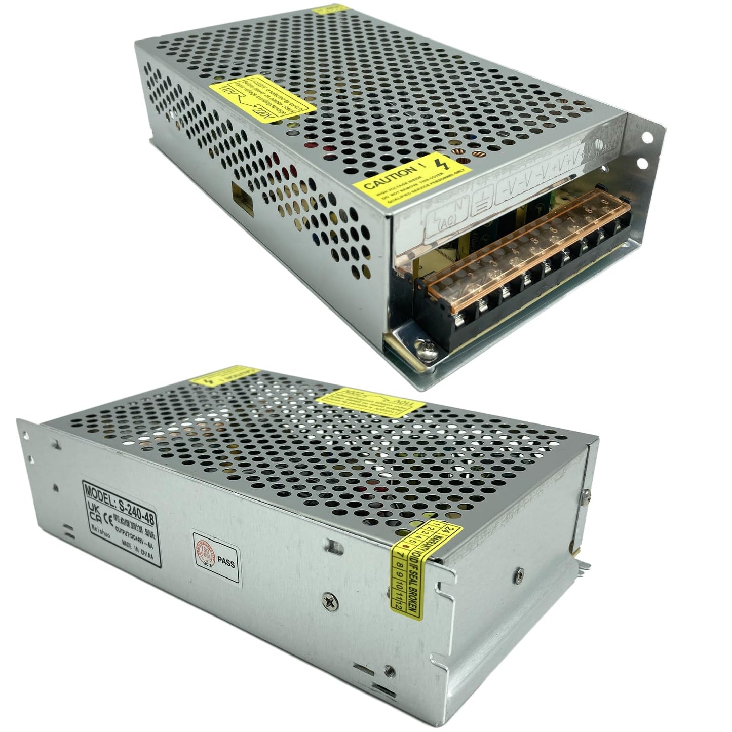 Universal Switching Power Supply Lianshi Regulated Transformer Short Circuit and Overcurrent Protection AC100-260V DC48V 5A