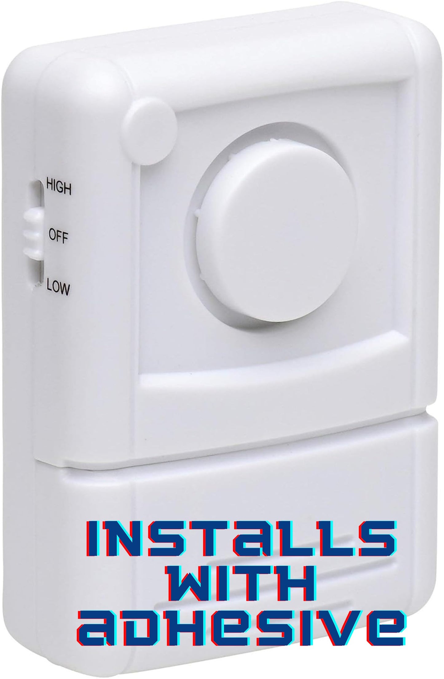 120dB Window or Door Alarm Vibration Security Emergency Burglar Wireless Shock Detection, Home Security, Safety, Apartment, Condo, Dorm, House, Easy