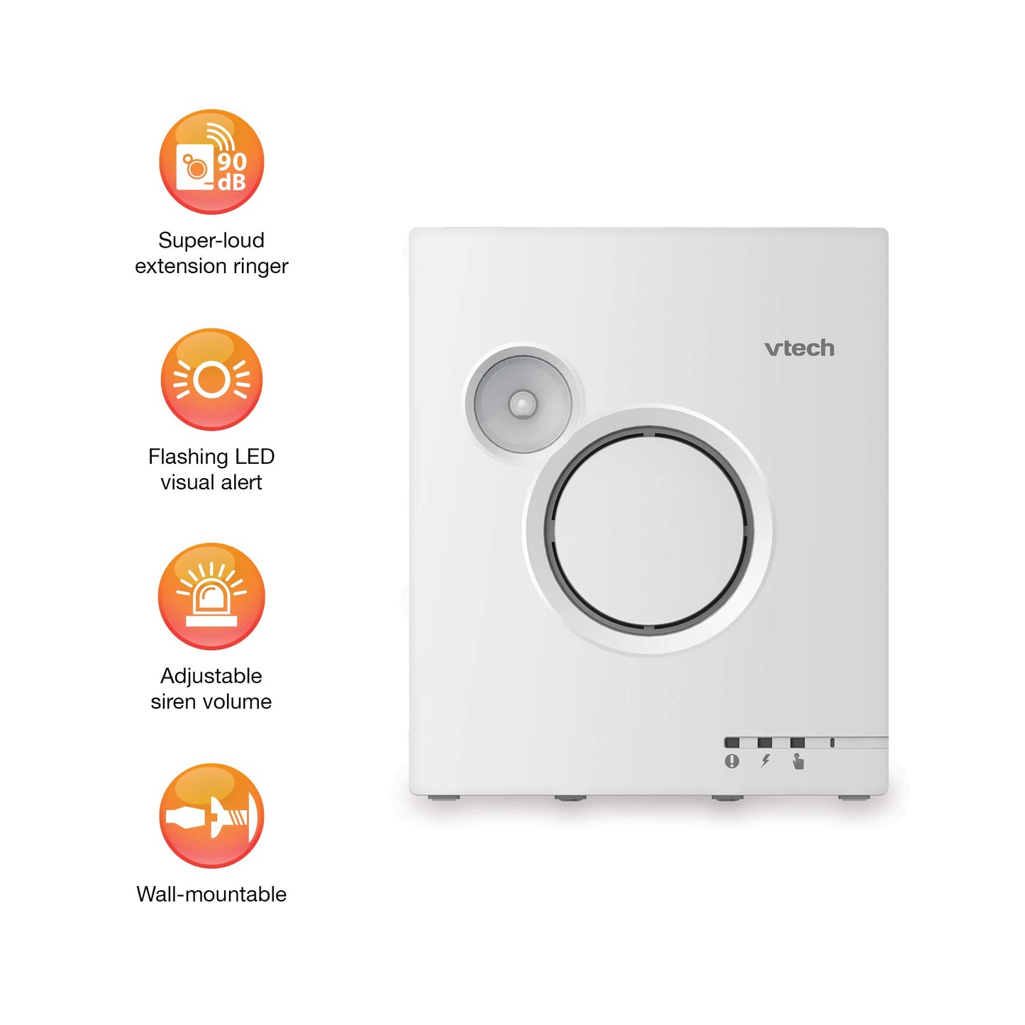 VTech SN7014 Cordless Extension Ringer for SN5127 & SN5147 Senior Phone Systems