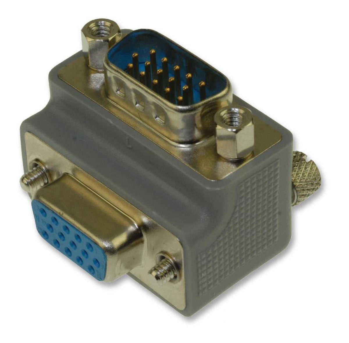 L-COM DG90H15MF2 Adaptor, HD D SUB, Plug-Receptacle, 15POS