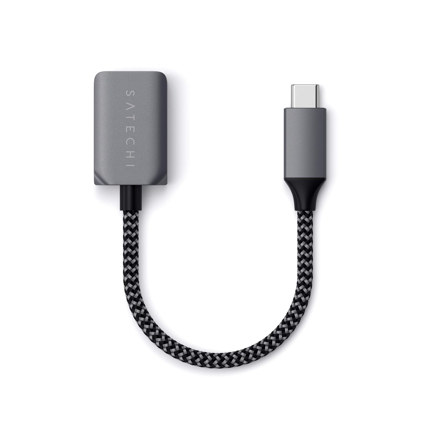 Satechi USB-C to USB 3.0 Adapter Cable, USB Type-C to Type-A Female, for MacBook Air/Pro M5/M4, iPad Air/Pro M5/M4, Mac mini, iMac and Other Devices