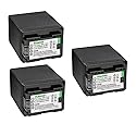 Kastar BP-745 Battery 3-Pack Replacement for Canon VIXIA HF R800 HFR800, LEGRIA HF M36 HFM36, LEGRIA HF M38 HFM38, LEGRIA HF M46 HFM46, LEGRIA HF M52