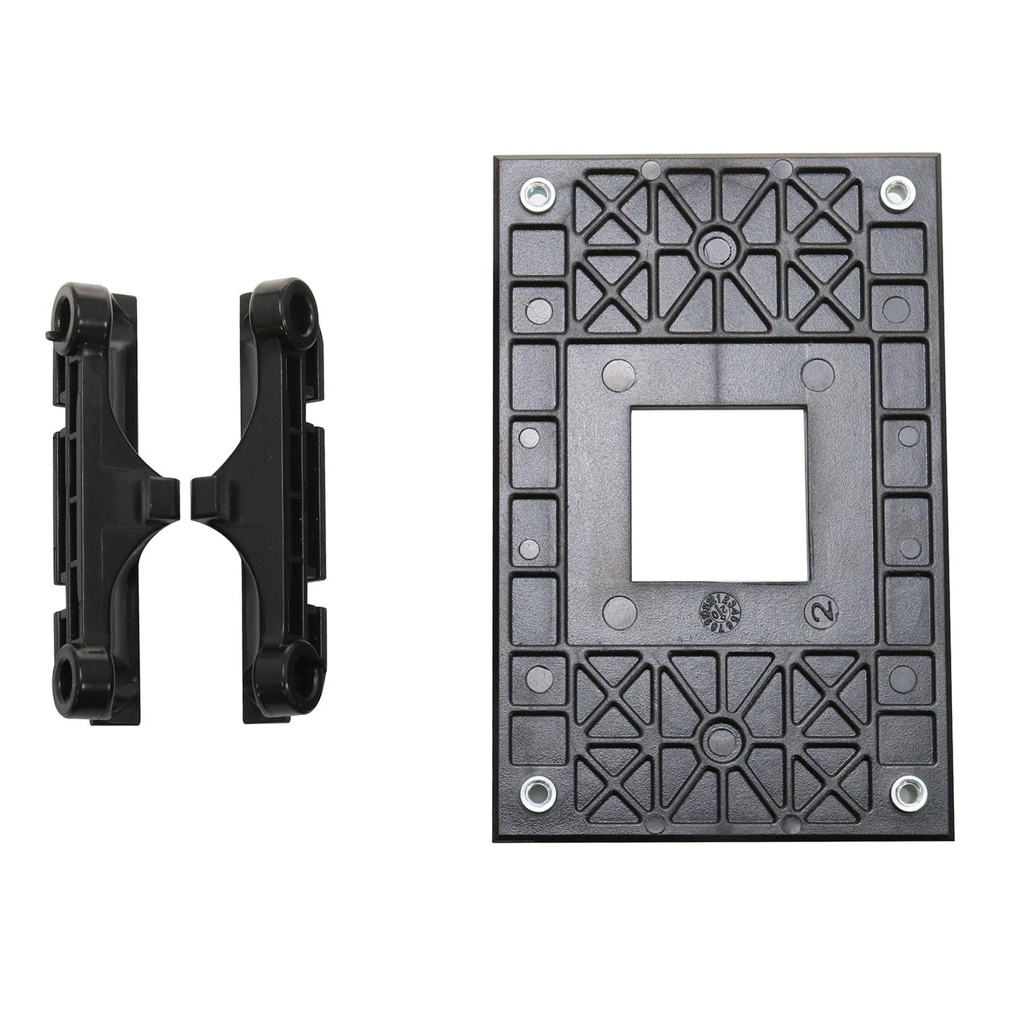 Zangc AM4 CPU Heatsink Bracket Backplate CPU Fan Water Cooling Mounting Sheet Plate AM4 AMD Socket Black -1PCS