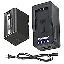 Kastar LED Super Fast Charger & Battery 1 Pack for Panasonic VW-VBD58 VW-VBD29 VW-VBD78, Panasonic AG-UX180 AG-UX90 AG-3DA1 AG-AC8 AG-DVC30 AG-HPX171