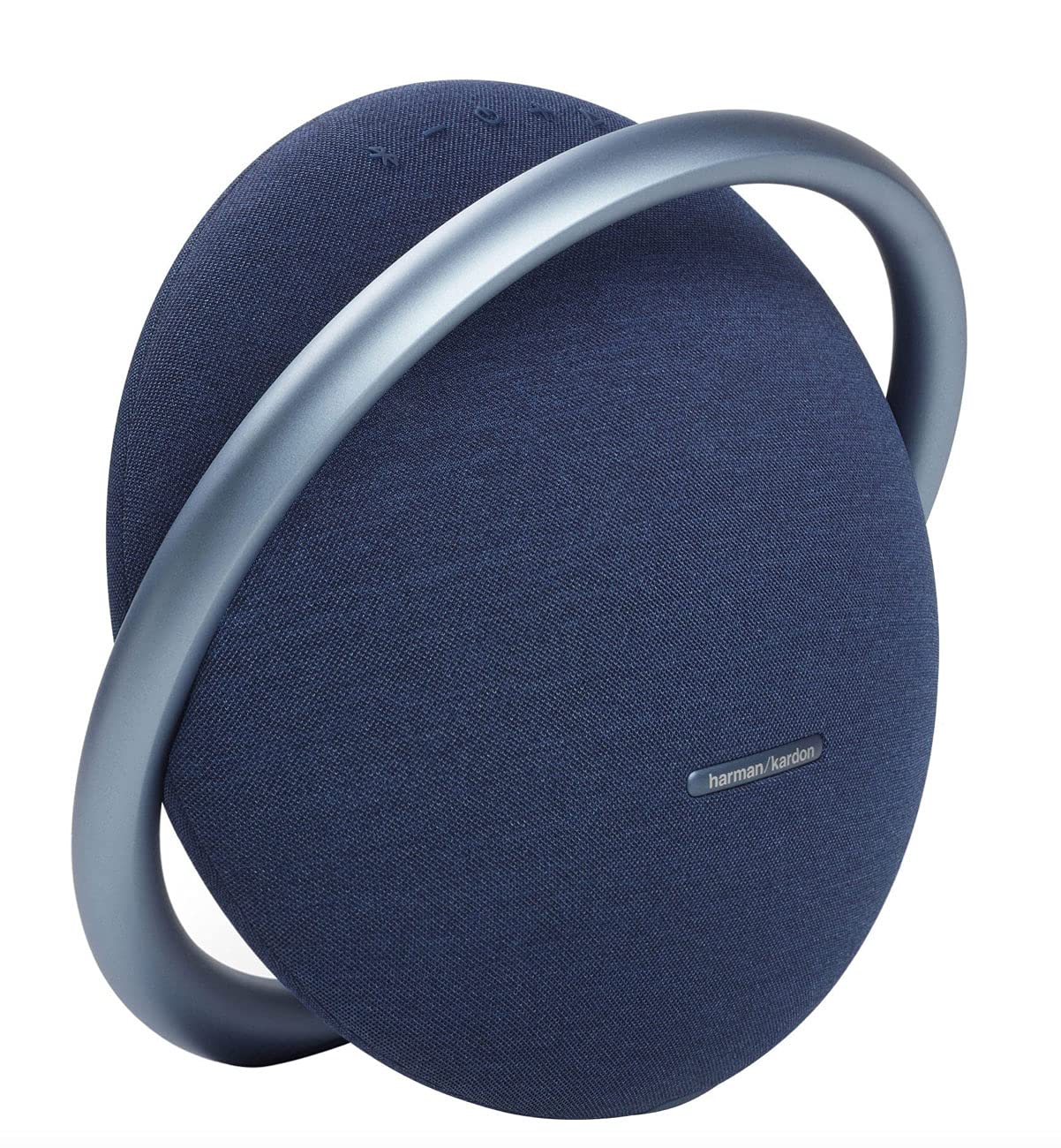 Harman Kardon Onyx Studio 7 Bluetooth Wireless Portable Speaker - 8 Hours Music Play time - Blue (Renewed)