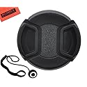 67mm Universal Snap-On Lens Cap for Nikon 18-105mm f/3.5-5.6 AF-S DX VR ED Nikkor Lens + Cap Keeper + Microfiber Cleaning Cloth