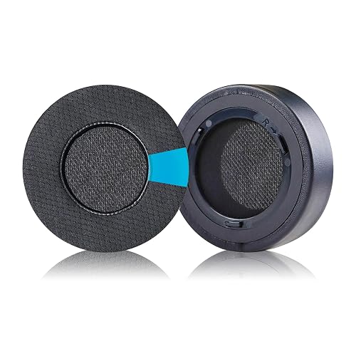 Virtuoso Ear Pads - Hybrid Fabric Cooling Gel Replacement Earpads for Corsair Virtuoso Gaming Headset(Black)
