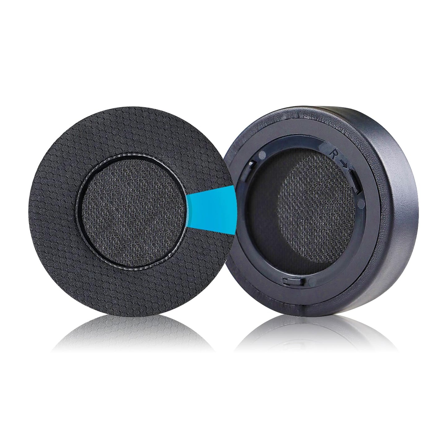 Virtuoso Ear Pads - Hybrid Fabric Cooling Gel Replacement Earpads for Corsair Virtuoso Gaming Headset(Black)