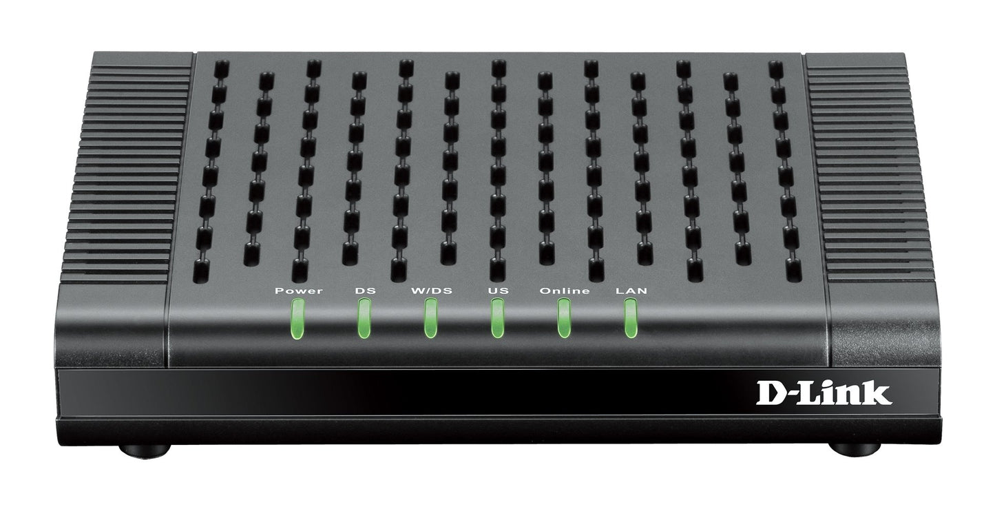 D-Link DOCSIS 3.0 Cable Modem (DCM-301) Compatible with Comcast Xfinity, Time Warner Cable, Charter, Cox, Cablevision, and More