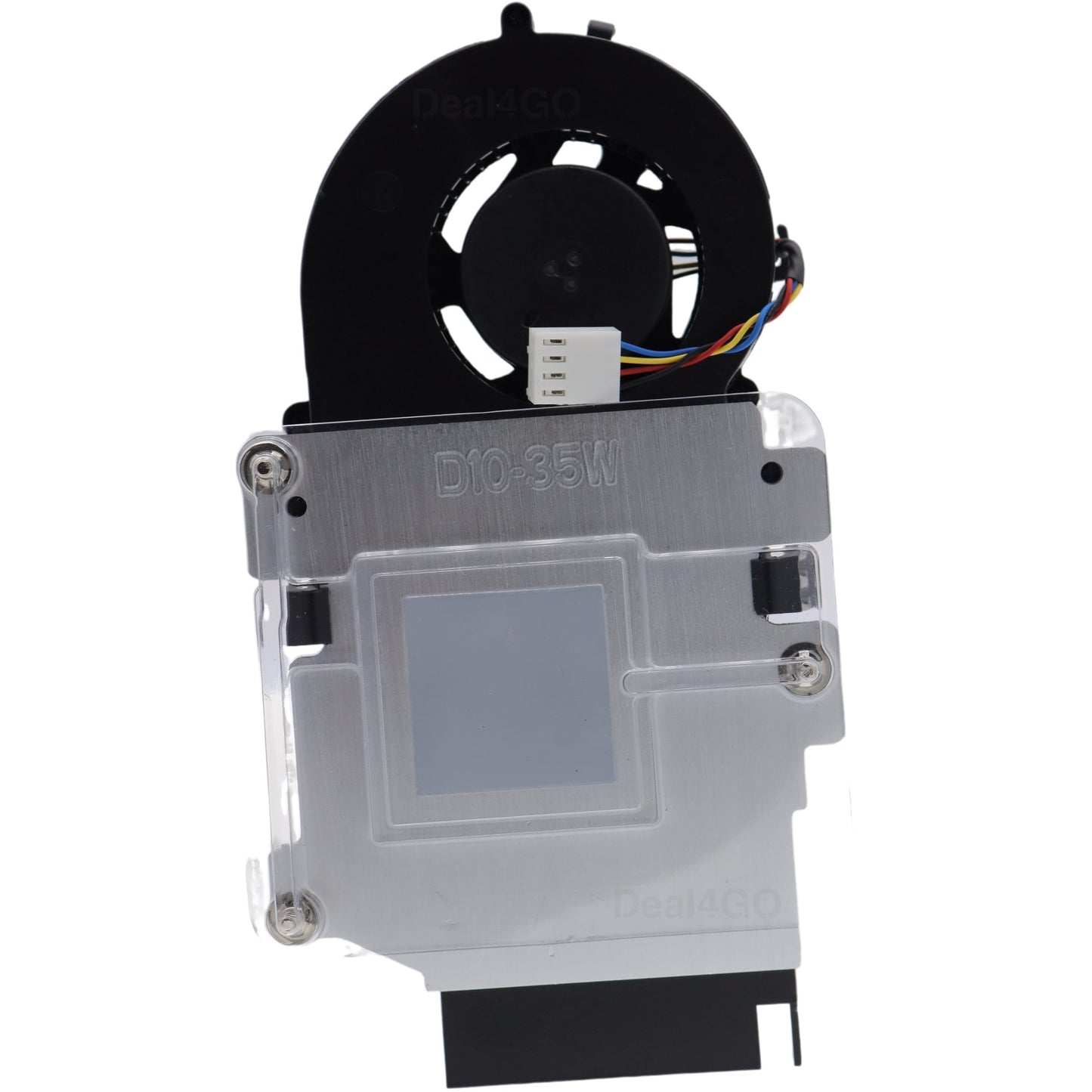 Deal4GO 5V 35W Cooling Fan Heatsink Assembly W77JN JV47V Replacement for Dell Optiplex 3080 3090 5090 7080 MFF Micro Desktop, Black
