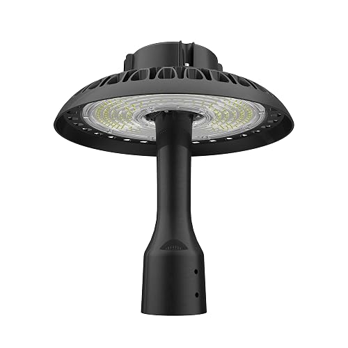 KRLED Post Top 60W LED Circular Area Light Garden Pole Lights