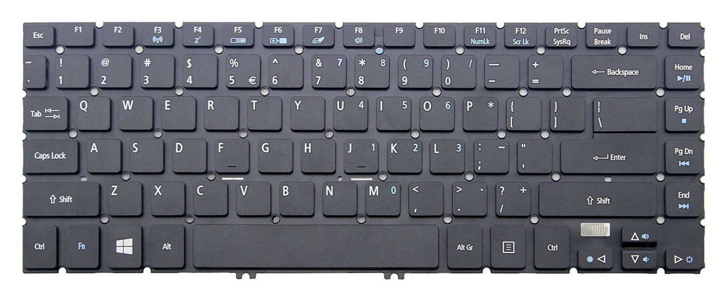 wangpeng® New for Acer Aspire R3-431T R3-471T R3-471TG US Black Keyboard