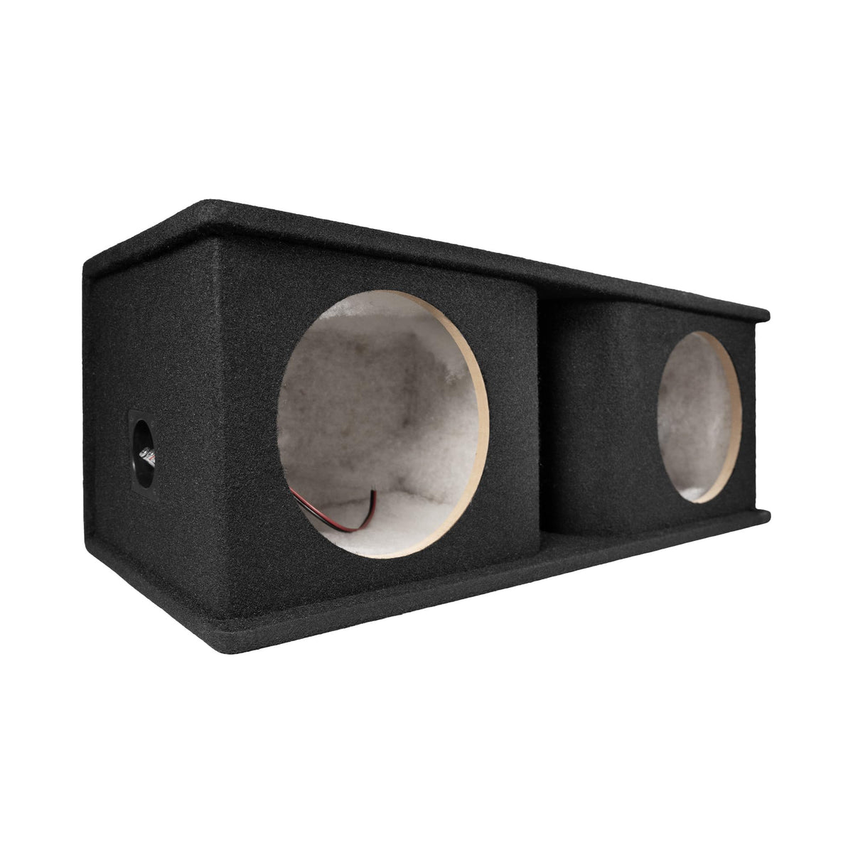 QPower HP210V Dual 10-Inch Horn-Ported Subwoofer Box