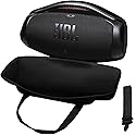 Signature Series EVA Hard Case for JBL Boombox 3 Portable Bluetooth Speaker - Travel Protective Carrying Storage Bag (Black, Case Only)